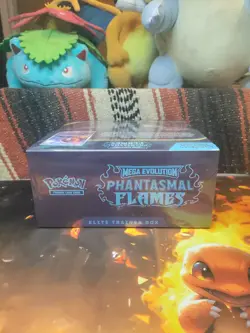Pokemon TCG Mega Evolution Phantasmal Flames Elite Trainer Box - Image 5