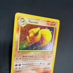 Pokemon Jungle Flareon Holo – Lightly Played LP – Original Vintage 3/64 - Image 4