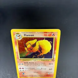 Pokemon Jungle Flareon Holo – Lightly Played LP – Original Vintage 3/64 - Image 5