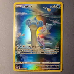 Lapras GG05/GG70 Ultra Rare Crown Zenith: Galarian Gallery Pokemon TCG NM - Image 1