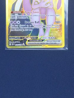 Team Rocket's Mewtwo ex Gold Pokemon - 240/182 Sv10: Destined Rivals -Holo NM - Image 5
