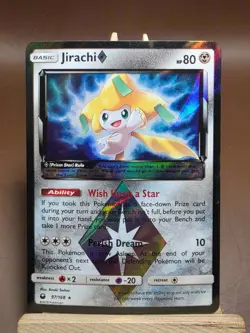 HP Pokemon TCG Jirachi Prism Celestial Storm 97/168 Holo Holo Rare - Image 1