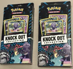 2023 Pokemon TCG Knock-Out Collection Box X2 • Sealed Brand New w/ All Contents - Image 1
