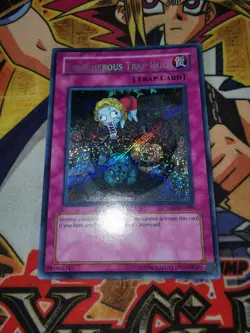 Treacherous Trap Hole csoc-en089 Unltd Ed (NM) Secret Rare Yu-Gi-Oh! - Image 3