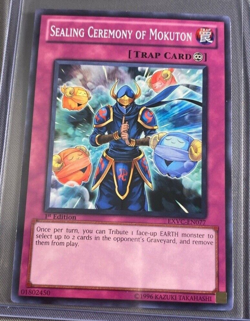 Sealing Ceremony of Mokuton - Yu-Gi-Oh! TCG Extreme Victory 1st - EXVC-EN077 - Image 1