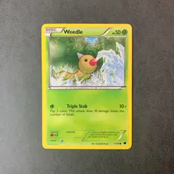 Weedle - 1/116 Plasma Freeze 2013 Common Pokemon Card - Image 1
