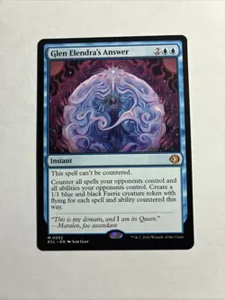 Glen Elendra's Answer - Lorwyn Eclipsed MTG Plus Bonus Card!!! - Image 1