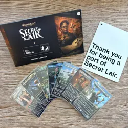 MTG Secret Lair Drop x The Office - Dwight's Destiny One Foil Card Opened - Image 1