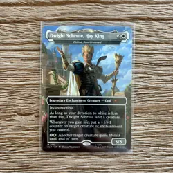 MTG Secret Lair Drop x The Office - Dwight's Destiny One Foil Card Opened - Image 4