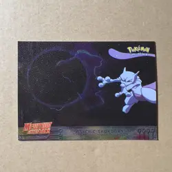 Textured Holo Psychic Showdown Topps Pokemon Mewtwo Strikes Back Pokemon Card - Image 1