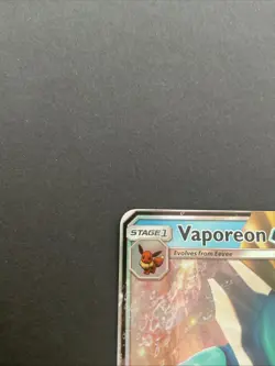 Pokemon TCG Vaporeon GX Sun & Moon SM172 Holo Promo Promo Card LP Condition - Image 2