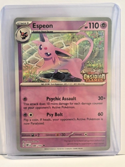 Espeon (Best Buy Exclusive) 086/197 Miscellaneous Cards & Products Holo - Image 3