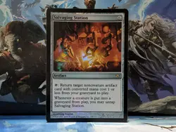 Salvaging Station Fifth Dawn Foil Rare mtg NM - Image 1