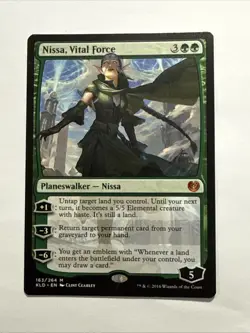 Nissa, Vital Force - Magic the Gathering MtG - Kaladesh - NM - Image 1