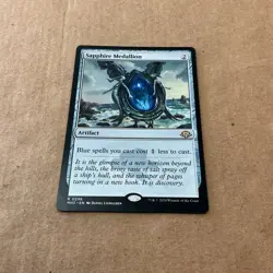 Sapphire Medallion R 0296 Non/foil Modern Horizons 3 - MTG - Image 1
