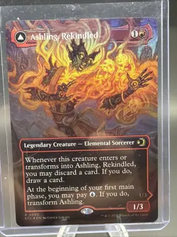 Ashling, Rekindled (Borderless) Lorwyn Eclipsed Foil Magic The Gathering MTG - Image 2