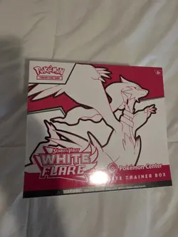 Pokemon Center ETB Black Bolt White Flare TCG Sealed Card Set - Image 1