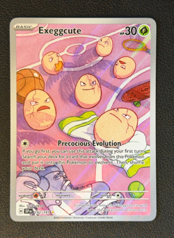 Exeggcute 192/191 Holo Illustration Rare Pokemon TCG S&V Surging Sparks ENG NM - Image 1