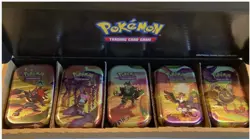 Pokemon Mini Tins Full Set of 5 | Brand New & Sealed - Image 2
