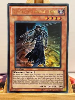 Die Sechs Samurai - Irou RYMP-DE093 Ultra Rare Deutsch EX YUGIOH - Image 1