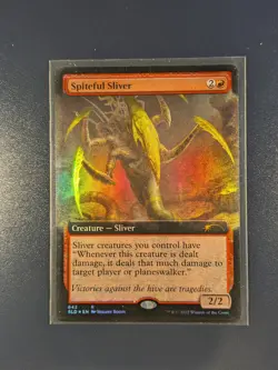 Spiteful Sliver Extended Foil - SLD - Magic the Gathering - NM - MTG - Image 1