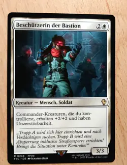 MTG Magic: Beschutzerin der Bastion, Bastion Protector, Commander Schutz DEUTSCH - Image 1