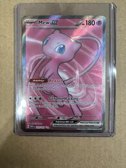 Mew ex 195/165 Sv2a: Pokemon Card 151 Holo. Plus Bonus Cards - Image 1