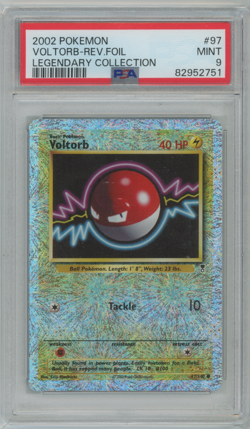 2002 Pokemon Voltorb Legendary Collection Reverse Foil #97/110 PSA 9 - Image 1
