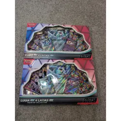 Pokemon TCG Lugia Latias EX Premium Collection Box Lot of 2 Booster Packs Cards - Image 1