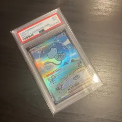 2024 Pokemon S&V Paldean Fates Mew Ex SIR 232/091 BUBBLE MEW PSA 9 MINT 🔥 - Image 1