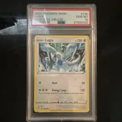 Pokemon Lugia 140/189 Swsh03: Darkness Ablaze Rare Regular PSA 10 2020 Card - Image 1