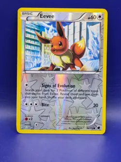 Pokemon TCG Eevee Plasma Freeze 90/116 Reverse Holo Card - Image 1