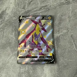 Toxtricity V SV112/SV122 Shining Fates: Shiny Vault - Shiny Pokemon TCG Card - Image 3