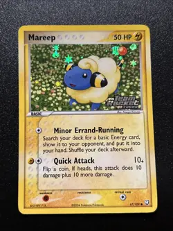 Mareep EX Team Rocket Returns 67/109 Reverse Holo Pokemon Card - Image 1