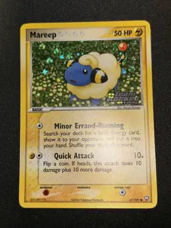 Mareep EX Team Rocket Returns 67/109 Reverse Holo Pokemon Card - Image 3