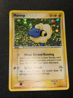 Mareep EX Team Rocket Returns 67/109 Reverse Holo Pokemon Card - Image 4