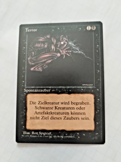 MTG Terror German FBB Regular - Bit of Edge Wear - See Pics - Image 1
