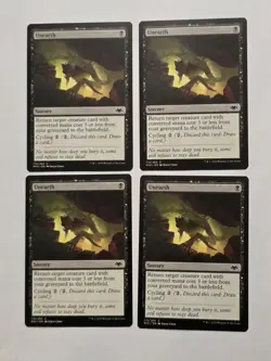 4x Unearth - Modern Horizons 1 - Near Mint - MTG - Image 1