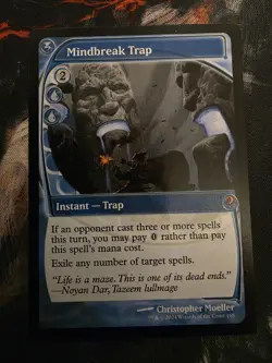 MTG Mystery Booster 2 - Mindbreak Trap (Future Sight) - MB2 - NM - Image 1