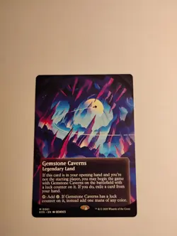 Gemstone Caverns (0061) (Borderless) Edge of Eternities: Stellar Sights Regular - Image 1