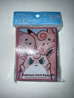 Chansey Wigglytuff Clefable 64 Sleeves Japanese Pokemon Center Exclusive N34 - Image 1