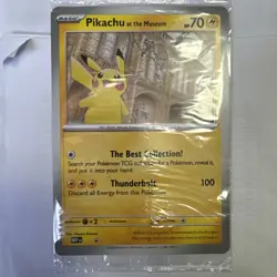 Pikachu At The Museum Promo - Oversize - Pokemon Day 2026 - Image 1