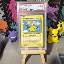 Pokemon! PSA 10 Flying Pikachu 110/108 - 2016 XY Evolutions - Gem Mint - Image 1