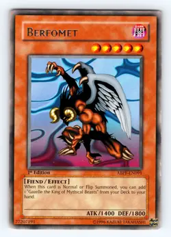 Yugioh Berfomet ABPF-EN091 1st Rare - VLP-NM 💎 - Image 1