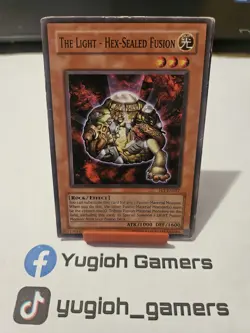 Yu-Gi-Oh The Light Hex Sealed Fusion FET Common Played - Image 1