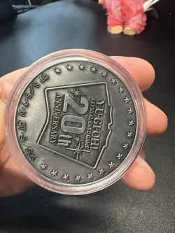 Yu-Gi-Oh Obelisk the Tormentor 20th Anniversary Coin Medal Limited Japan CN017 - Image 3