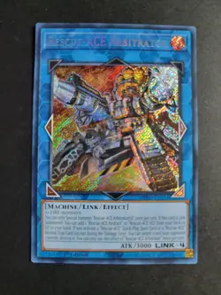 Rescue-ACE Arbitrator BPRO-EN051 Secret Rare Yugioh Burst Protocol - Image 1