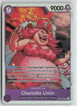 One Piece TCG Charlotte Linlin SR OP08-069 Two Legends English - Image 1