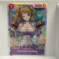 One Piece Premium Booster Best Vol. 2 #PRB02-010 SR Foil TCG Charlotte Pudding - Image 1