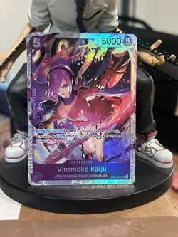 One Piece TCG - Vinsmoke Reiju PRERELEASE ENGLISH EB03-031 HEROINES SR Near Mint - Image 1